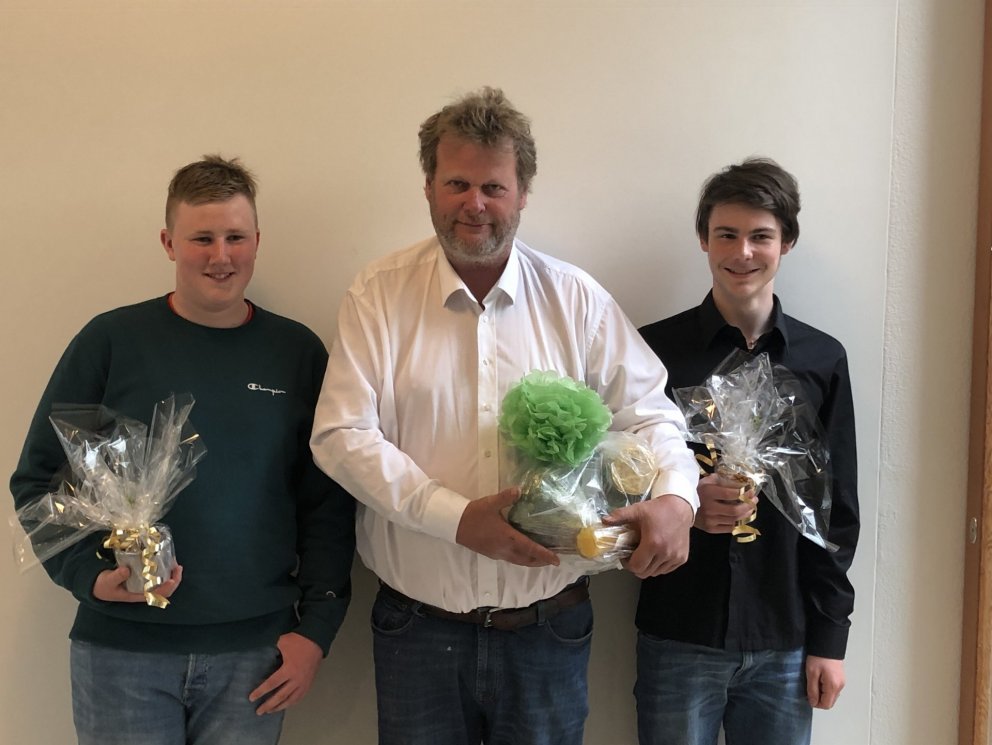 Félagarnir Unnar, Björgvin og Jónatan