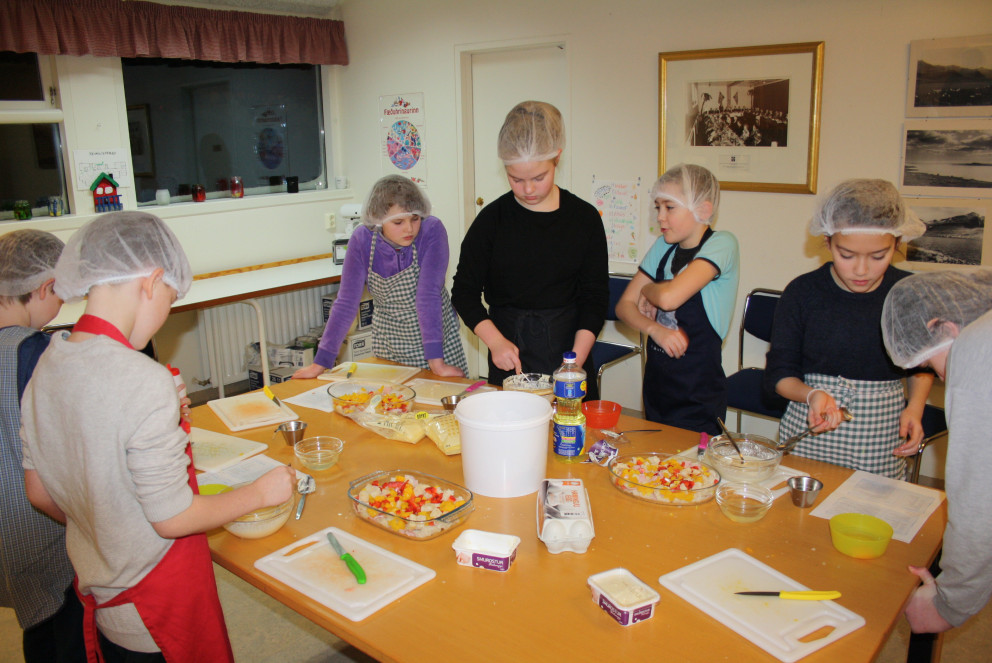 Dugnaðurinn skín í gegn