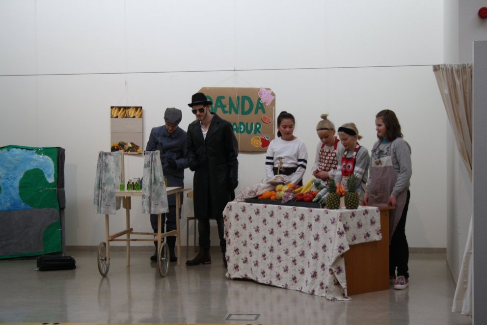 Frá árshátíðinni í fyrra.