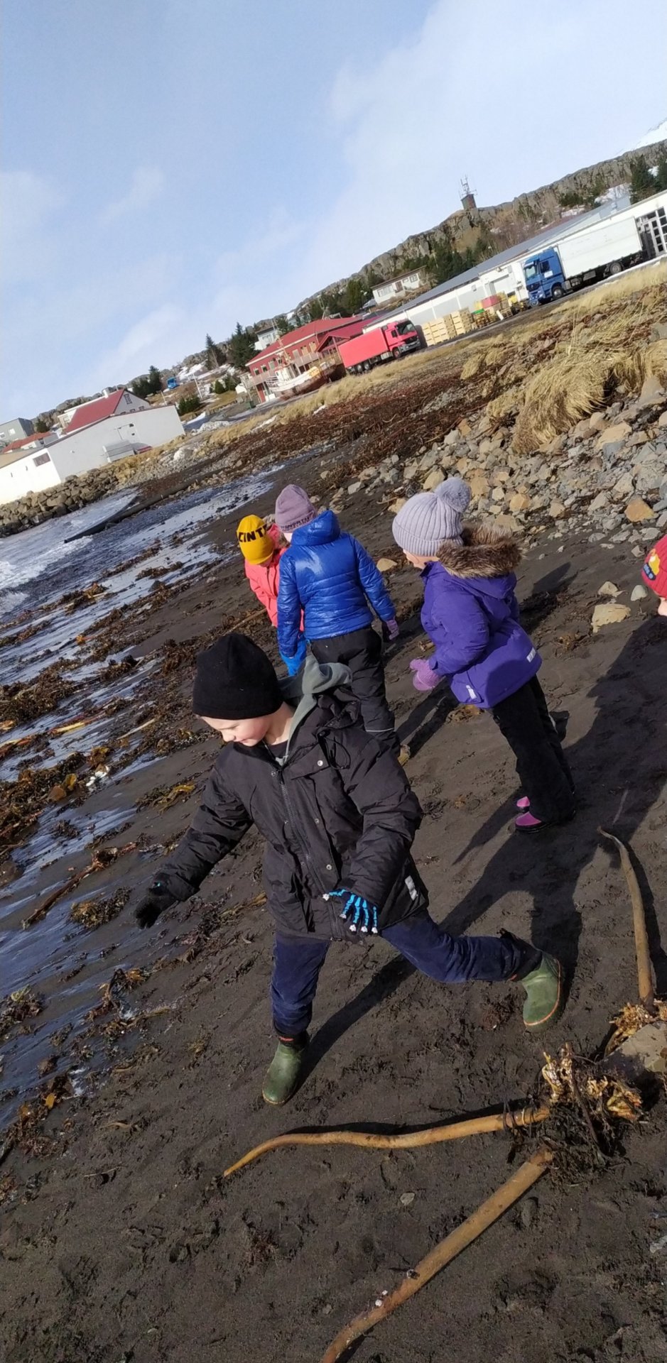 Íþróttatími - fjöruferð