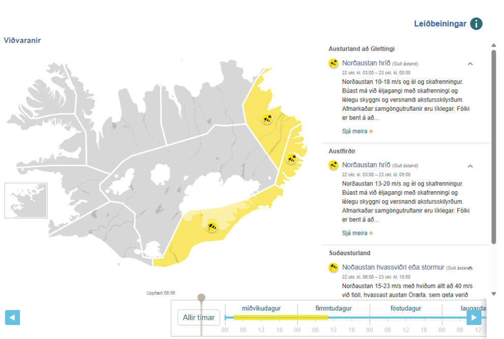 Skólahald og skólaþing miðvikudaginn 22. október