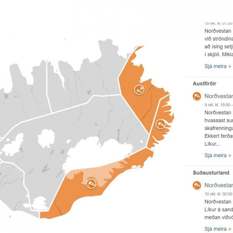 Óveður 10. október