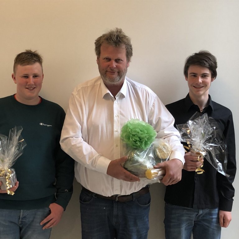 Félagarnir Unnar, Björgvin og Jónatan