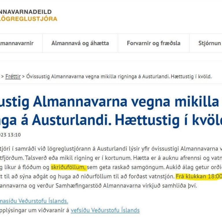 Skólahald 19.09.2023