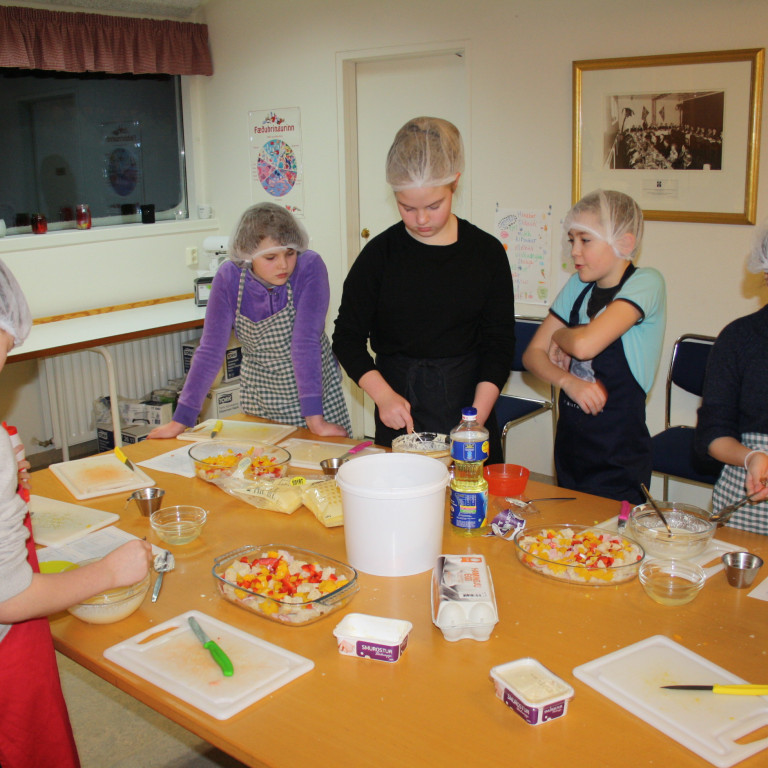 Dugnaðurinn skín í gegn