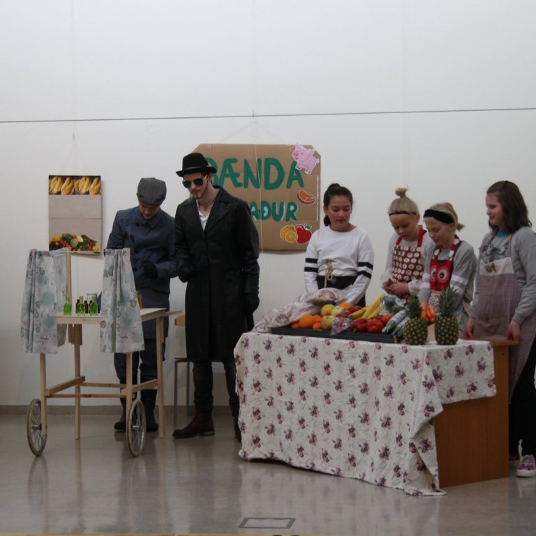 Frá árshátíðinni í fyrra.