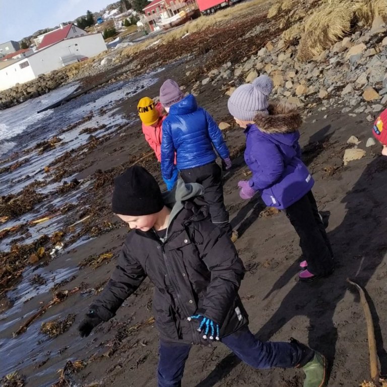 Íþróttatími - fjöruferð