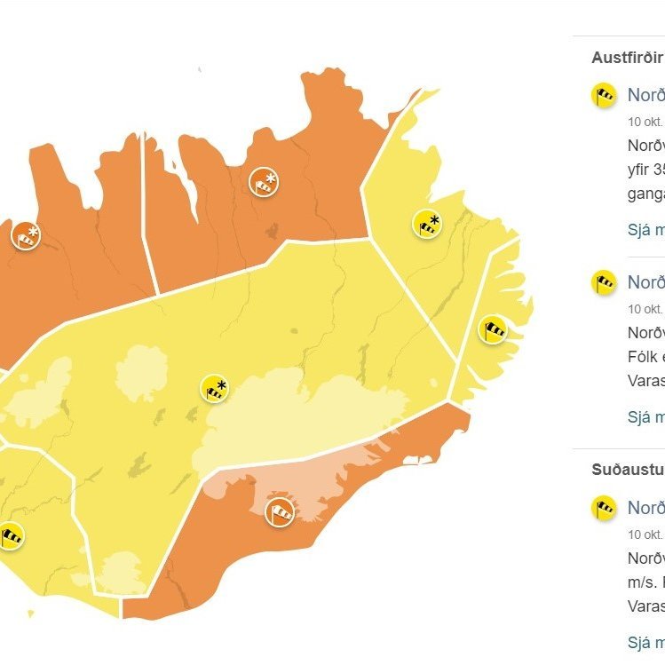 Skólahald 10.október